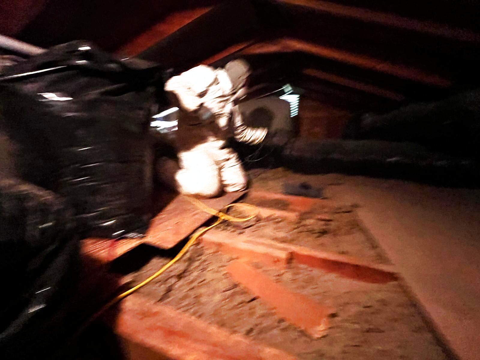 Insulation crew at work